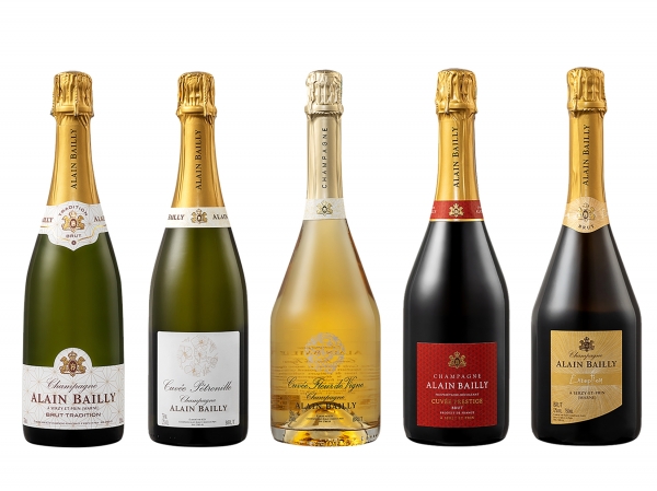 하이트진로, 프랑스 RM 샴페인 ‘알랑 바이유’ 5종 출시한다. (사진=하이트진로)