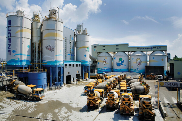 유진기업 송도공장 전경.