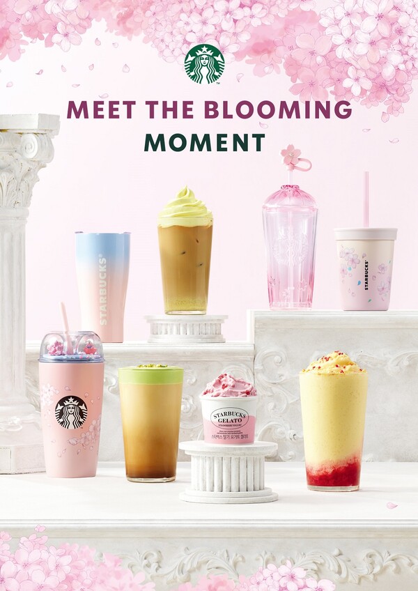 스타벅스 봄 시즌 음료 3종과 푸드 등 을 출시한다. (사진=스타벅스)