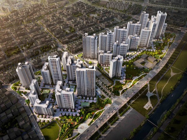 힐스테이트 어울림 청주사직 조감도.