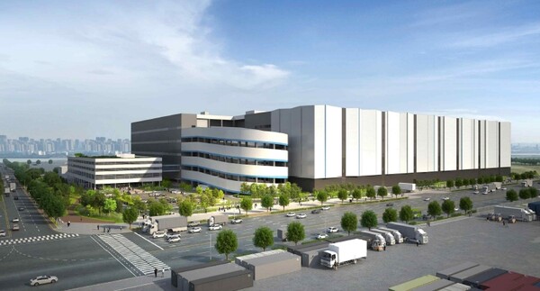 한국초저온 인천물류센터 조감도.