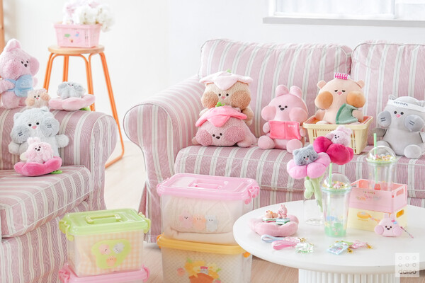 (주)아성다이소 ‘볼이 빵빵한 친구들 시리즈’.