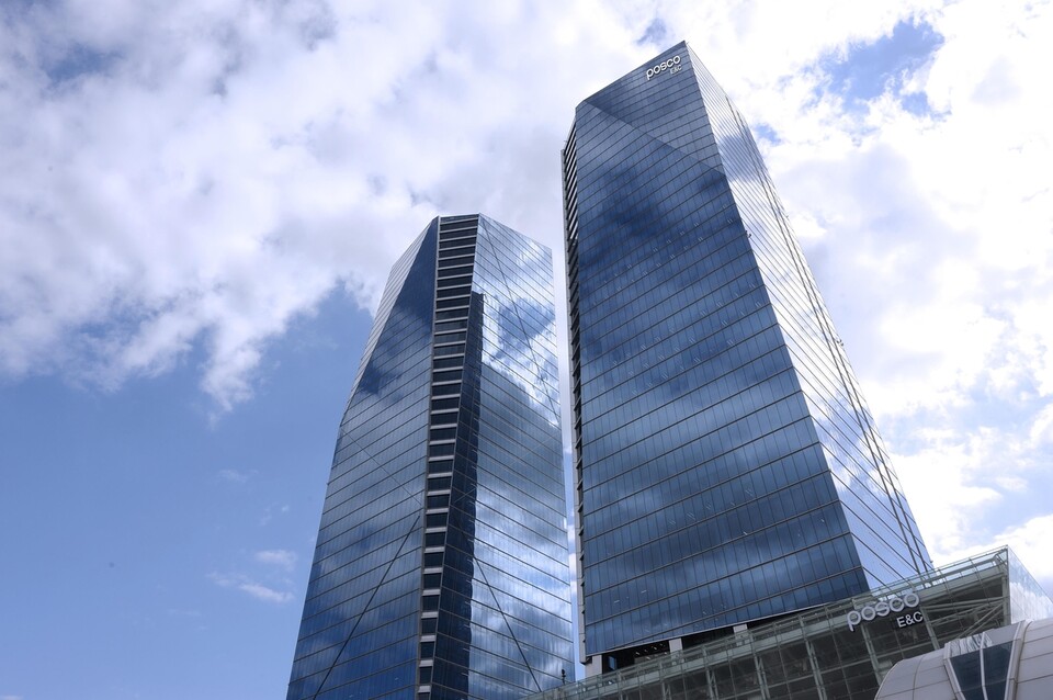 포스코이앤씨 송도 사옥. [포스코이앤씨 제공]