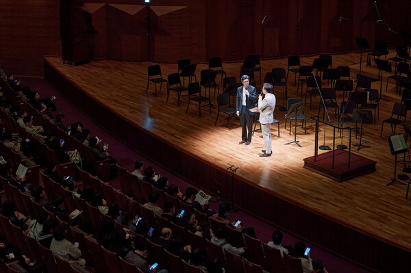 한화와 함께하는 2024 교향악축제에서 공연 전 진행되는 프리렉처.