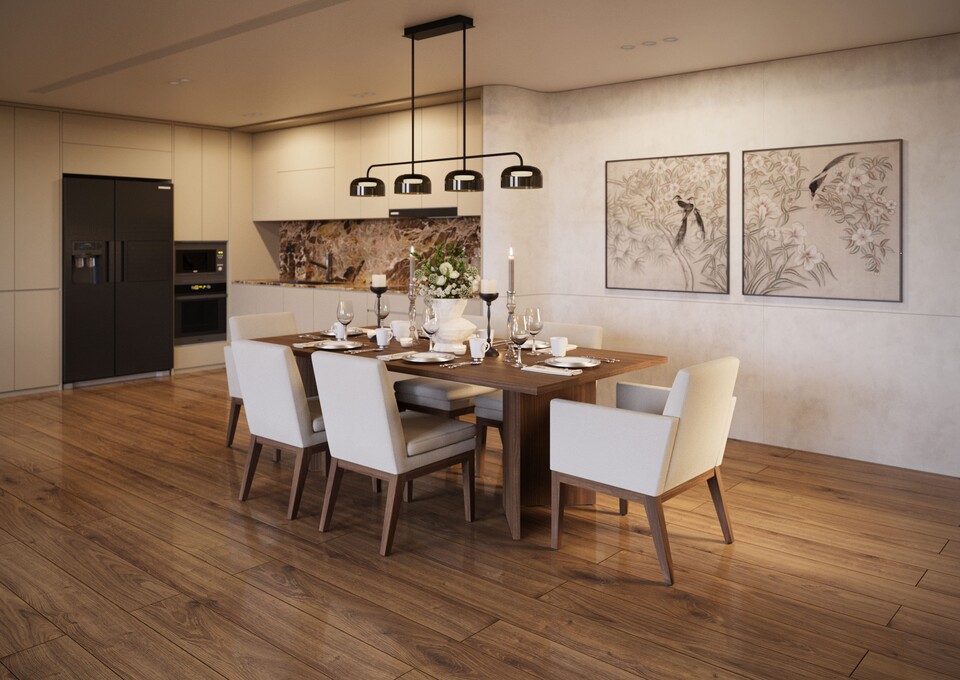 신세계까사가 까사미아의 베스트셀러 시리즈 '캄포'의 다이닝 신제품을 출시했다. [신세계까사 제공]