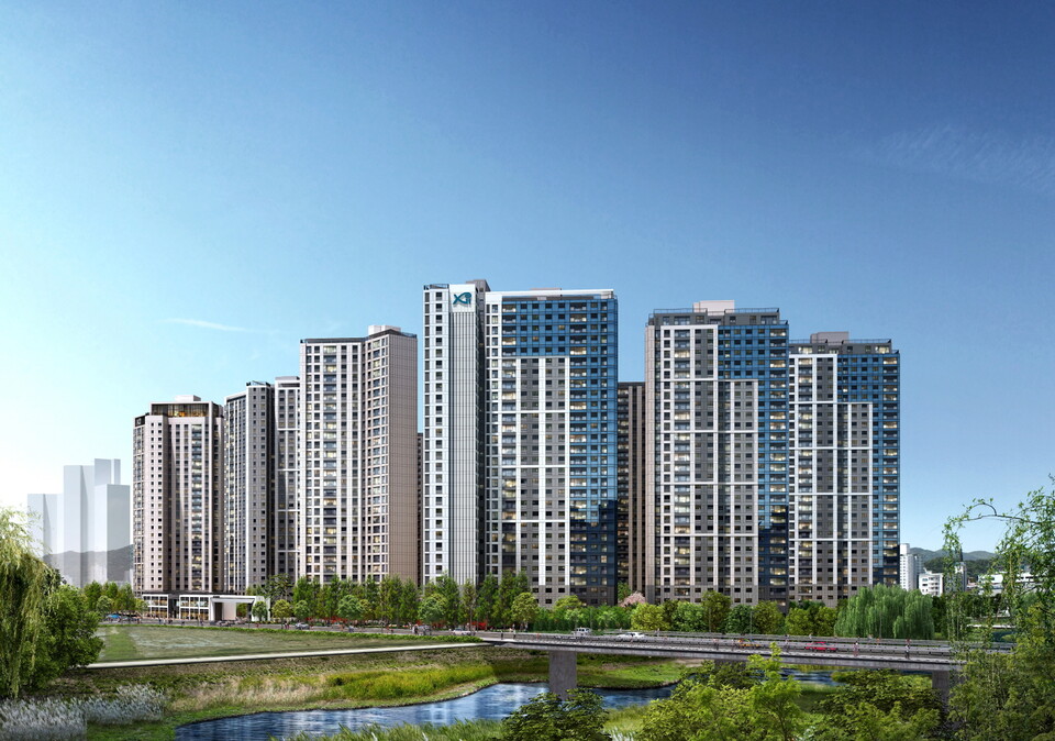 순천그랜드파크자이 투시도. [GS건설 제공]