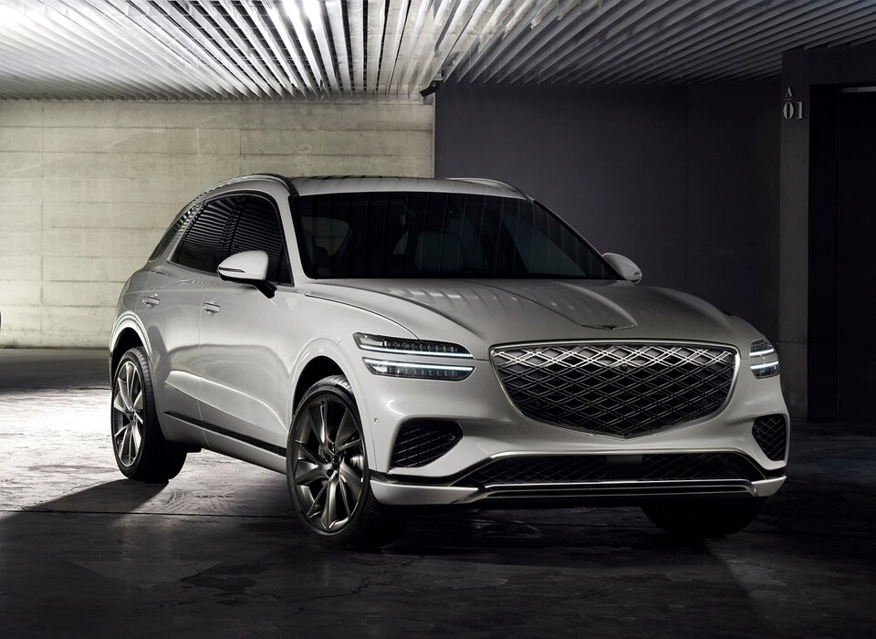 GV70 부분변경 모델. [제네시스 제공]