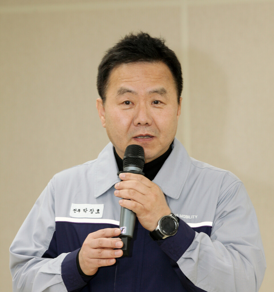 박장호 신임 대표이사. [KG모빌리티 제공]