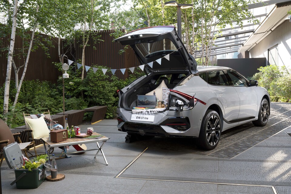 더 뉴 EV6 포토미디어데이 행사장 모습. [기아 제공]