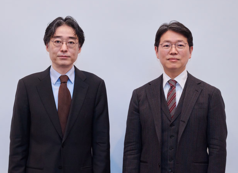 임종윤(왼쪽)·임종훈 한미약품 사장.