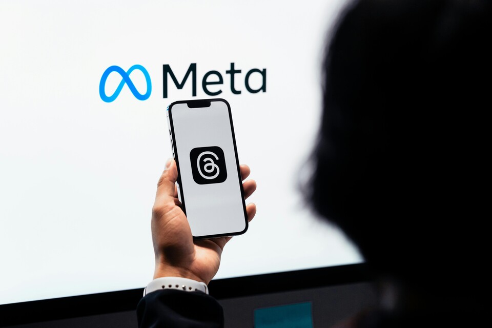 META CI와 Threds 앱(APP) 화면 이미지. [픽셀스 제공]