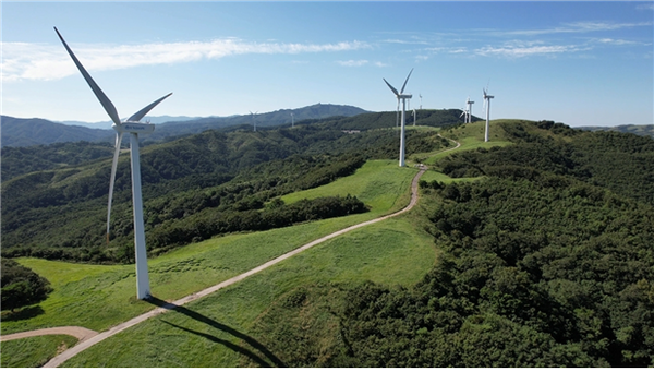IBK기업은행이 NH농협생명과 공동 금융주선하는 ‘강원풍력발전 리파워링 사업’에 대한 2700억원의 금융약정을 체결했다. 강원풍력발전단지 전경 [IBK기업은행 제공]  