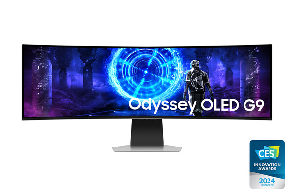 오디세이 OLED G9 제품 이미지.