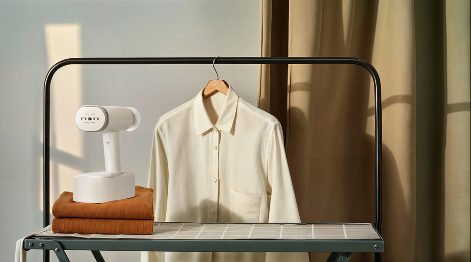 쿠쿠전자가 출시한 신제품 스팀핏 코드리스(제품명 CSI-B110G). [쿠쿠전자 제공]