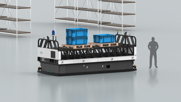 현대무벡스가 개발할 고정밀 대형 AMR 가상 이미지.