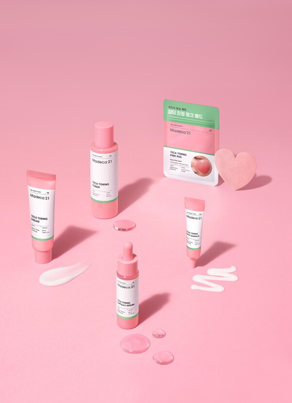 동국제약 마데카21 '테카 토닝 라인[동국제약 제공]