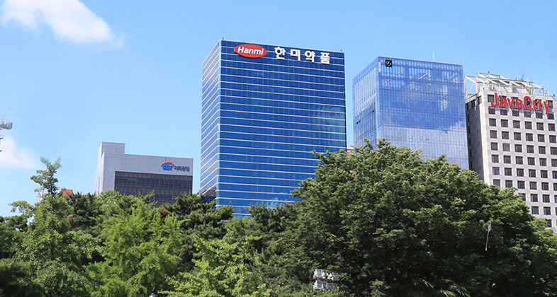 한미약품 사옥 전경. [한미약품 제공]