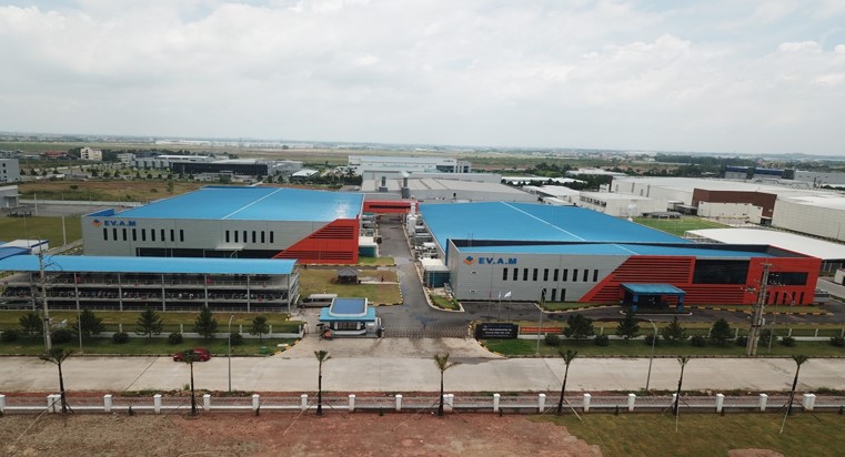 이브이첨단소재 베트남 빈푹성 전경. [이브이첨단소재 제공]