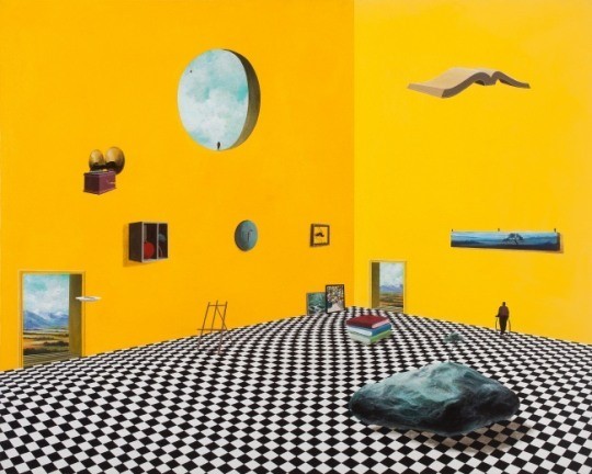 말과 글, 나의 아뜰리에, 2021 유선태 작품 / 미래에셋증권 제공