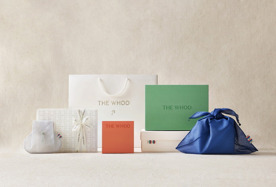 '더후 로얄 아트 기프트 패키지(THE WHOO Royal Art Gift Package)' 디자인. [LG생활건강 제공]