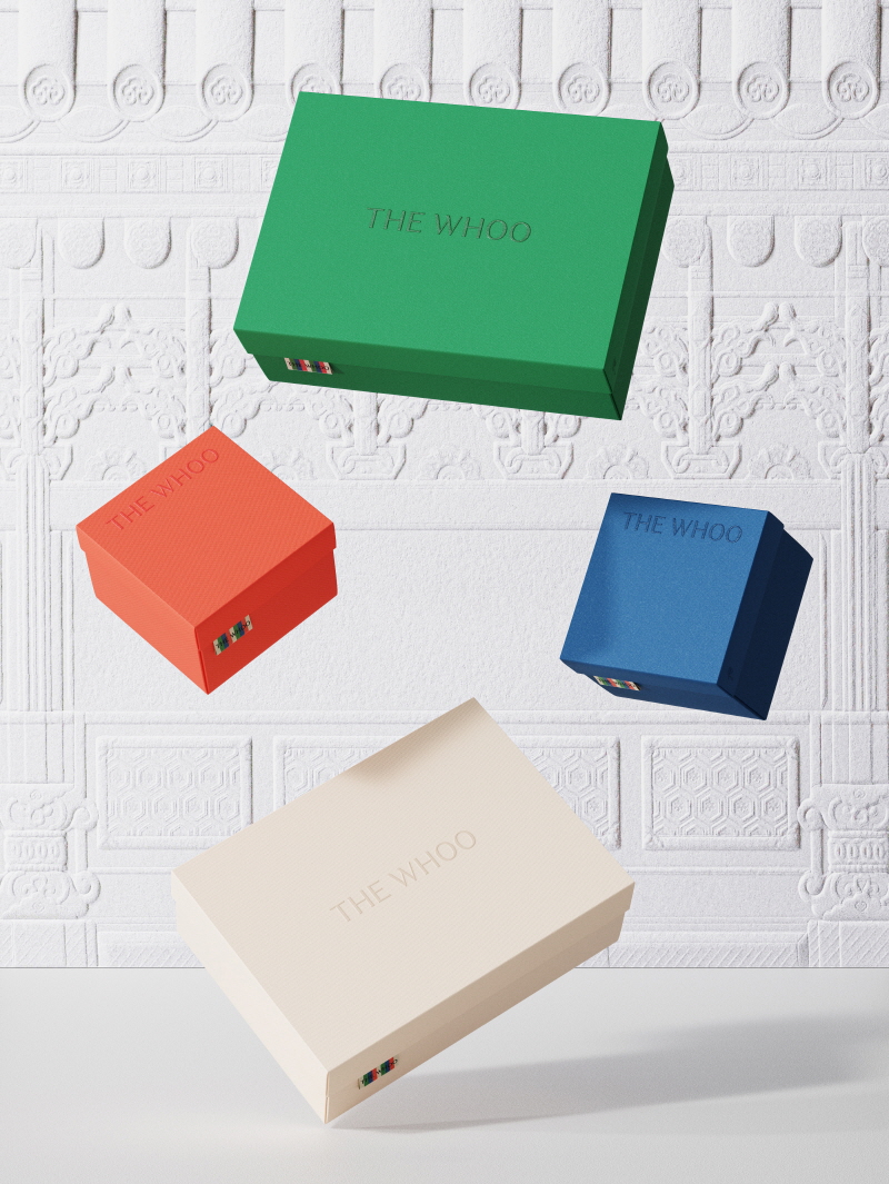'더후 로얄 아트 기프트 패키지(THE WHOO Royal Art Gift Package)' 디자인. [LG생활건강 제공]