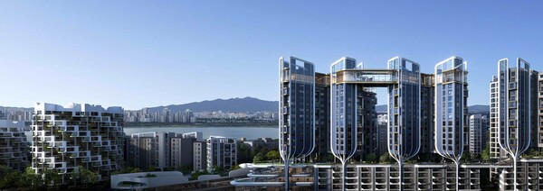 래미안 글로우힐즈 한남 파인트리 타워 주경. [삼성물산 제공]