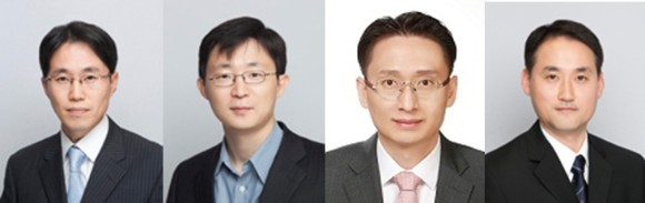 (왼쪽부터) 이종오·한구·박지선·김성욱 신임 금융감독원 부원장보. [금융감독원 제공]