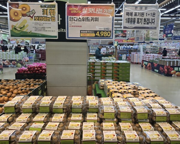 농협이 전국 하나로마트에서 참다래 소비 촉진 할인 행사를 진행한다. [농협경제지주 제공]