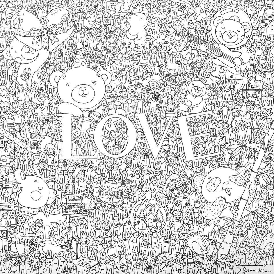 Search for the Moon Rabbit (Love) 2024, 진킴(Jean Kim). [미래에셋증권 제공]