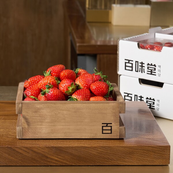 백미당, '진주 금실 딸기' 이벤트[남양유업 제공]