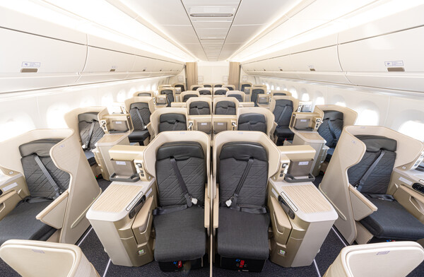 대한항공 A350-900 프레스티지클래스 내부 [대한항공 제공]