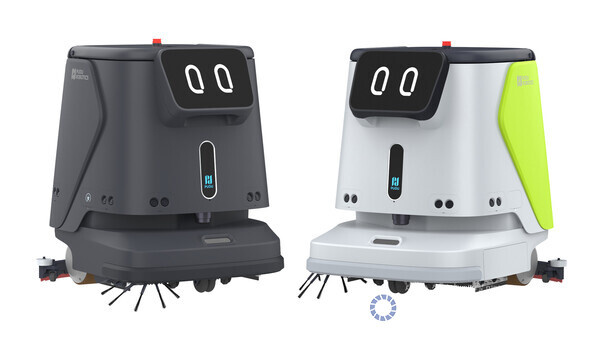 티엑스알로보틱스의 상업용 청소로봇 SLEEK T7. [유진그룹 제공]