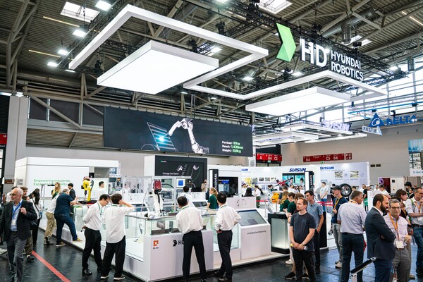HD현대로보틱스가 24일(현지 시간)부터 나흘간 독일 뮌헨에서 개최되는 글로벌 최대 규모의 로봇 산업 박람회 '오토매티카(AUTOMATICA) 2025'에 참가한다 [HD현대로보틱스 제공]