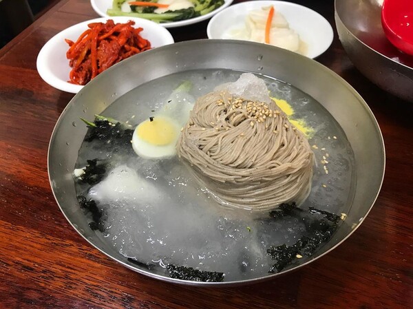 고성막국수의 동치미막국수 jade0311님의 인스타그램