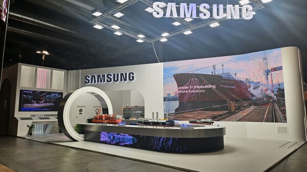 삼성중공업 가스텍 2025 전시 부스 전경 [삼성중공업 제공]