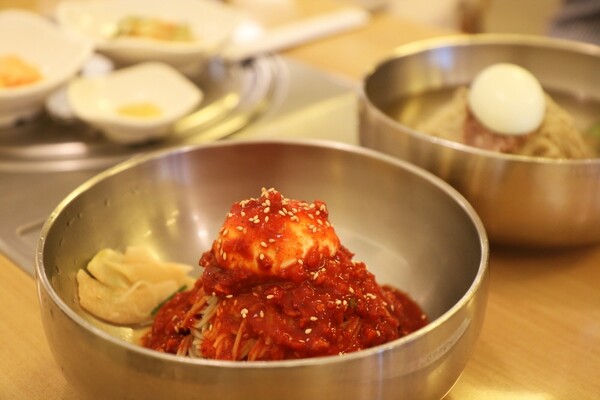 정인면옥의 비빔