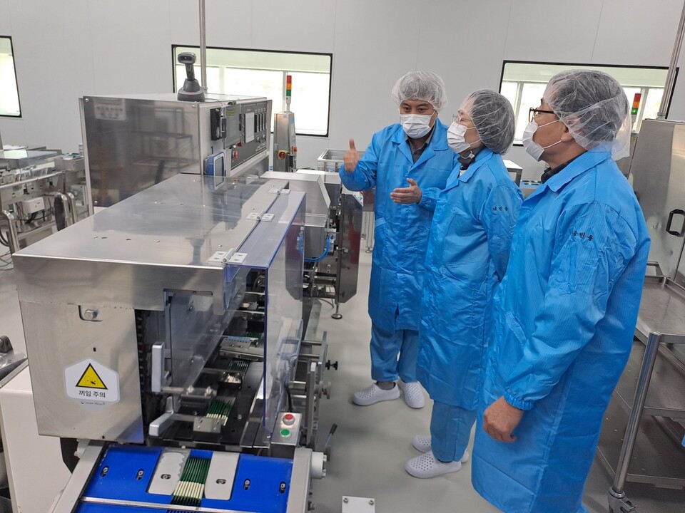 충남 당진 종근당건강 제조 시설. [식품의약품안전처 제공]