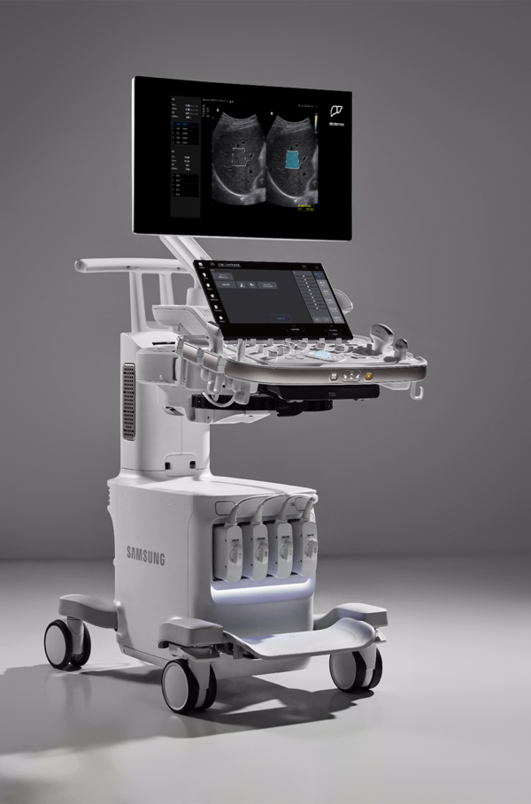 삼성메디슨 영상의학과 프리미엄 초음파 진단기기 'R20' [삼성메디슨 제공]