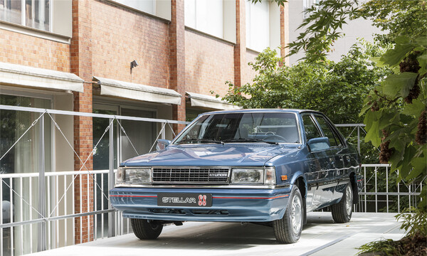 'By your side – 스텔라 & 쏘나타' 전시에서 선보이는 '스텔라 88' 복원 차량 [현대자동차 제공]