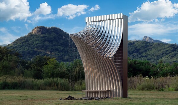 현대차그룹이 직접 디자인한 도시건축조형물 '수연재' [현대차그룹 제공]