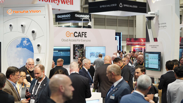 GSX 내 한화비전 부스 전경 [한화비전 제공]