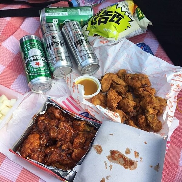 진미통닭 포장 - norokkkkk님 인스타그램