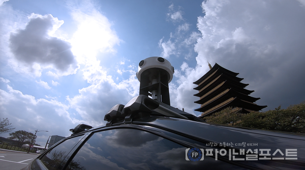 네이버랩스 자체개발 매핑 장비 P1. [네이버 제공]