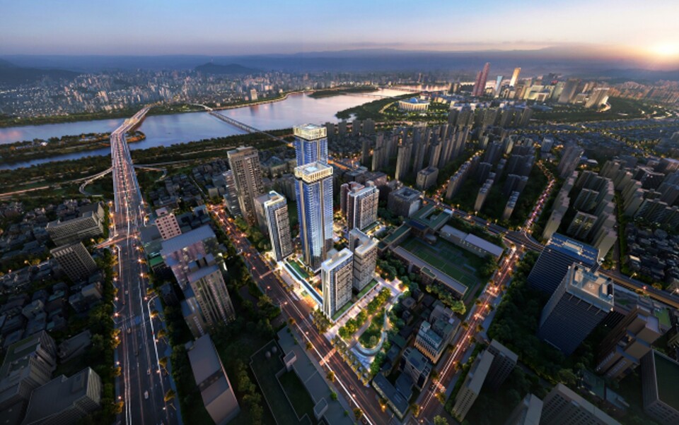 영등포 유원제일2차 재건축, ‘파로 써밋 49’ 조감도. [대우건설 제공]