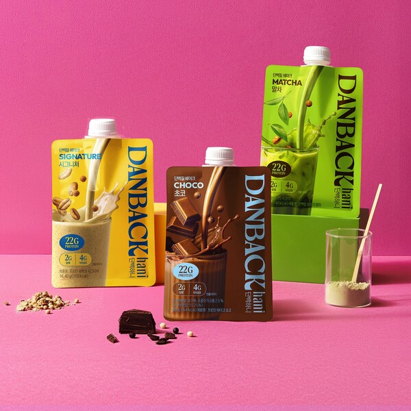 단백하니 단백질쉐이크 3종 연출 이미지 [CJ제일제당 제공]
