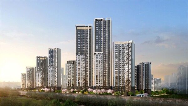 '아크로 드 서초' 단지 투시도 [DL이앤씨 제공]