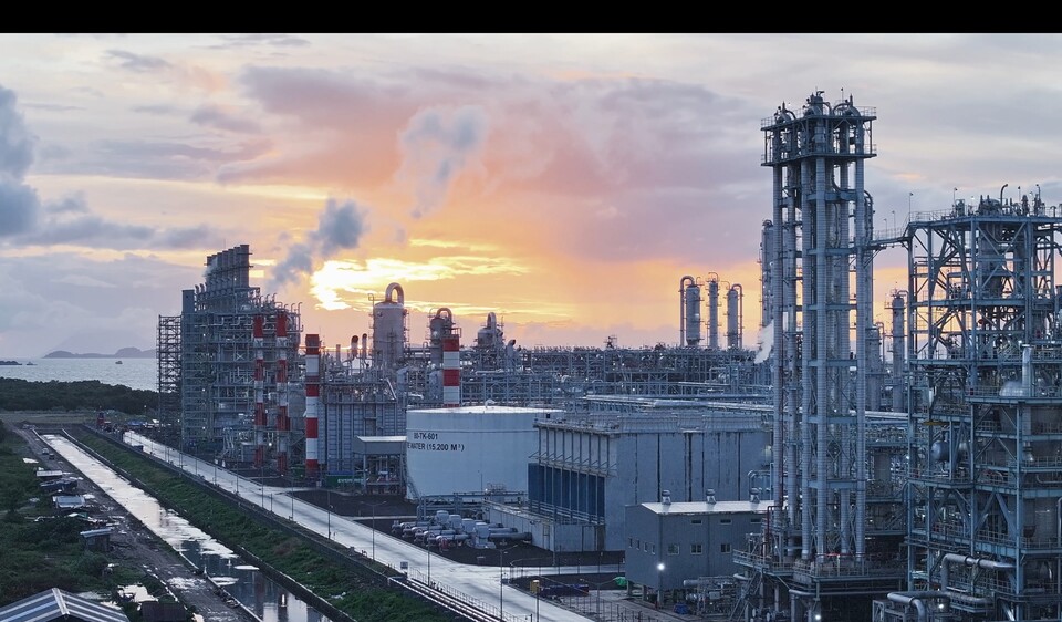 롯데케미칼 인도네시아(LCI) 석유화학단지 전경. [롯데케미칼 제공]