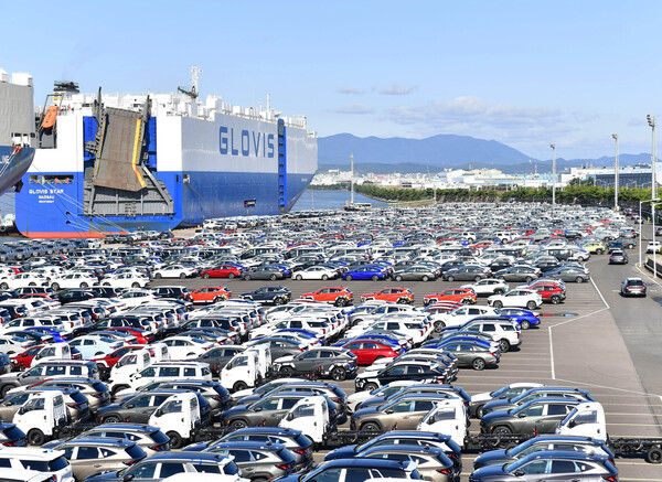 현대자동차 울산공장 수출선적 부두 [사진=현대자동차]