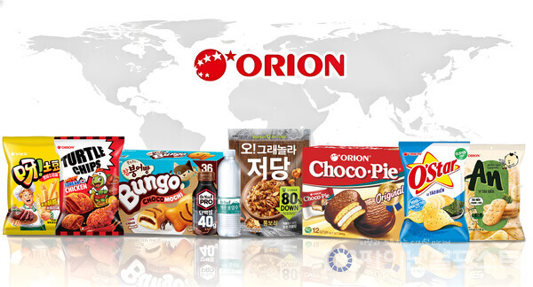 오리온 글로벌 대표 제품 [오리온그룹 제공]