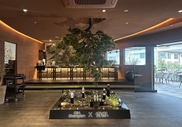 일품진로X오사 청담 협업 이미지 [하이트진로 제공]